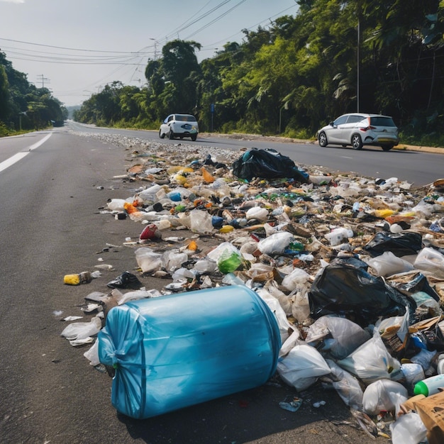 Initiatives de nettoyage des routes pour lutter contre les déchets et la pollution pour un environnement plus propre