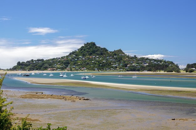 Inlet à Tairua en Nouvelle-Zélande