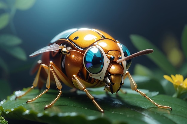 insecte macro œil science beauté dans la nature