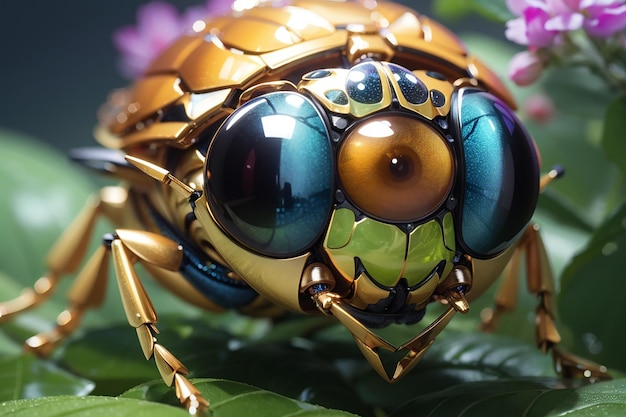 insecte macro œil science beauté dans la nature