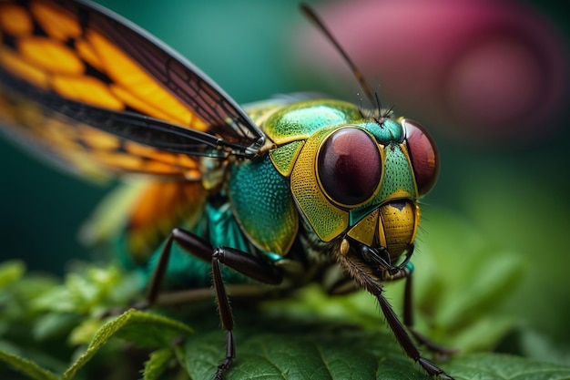 insecte macro œil science beauté dans la nature