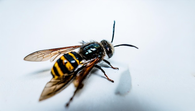 insectes isolés à fond blanc