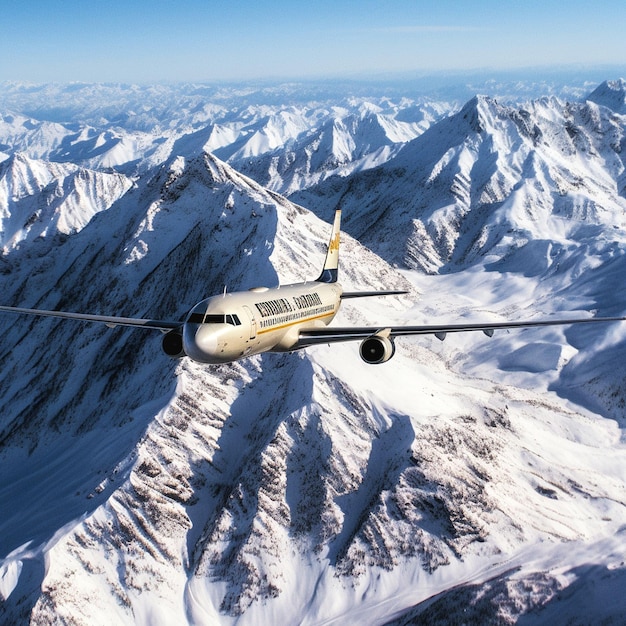 instantané d'un avion