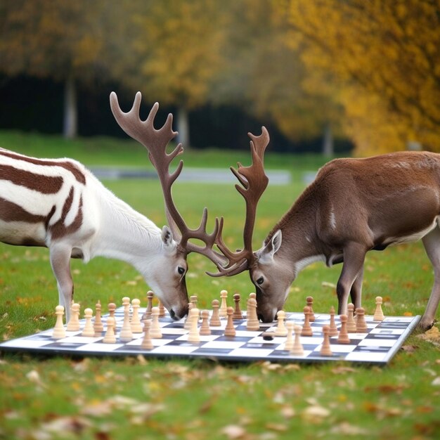 Photo un instantané d'échecs