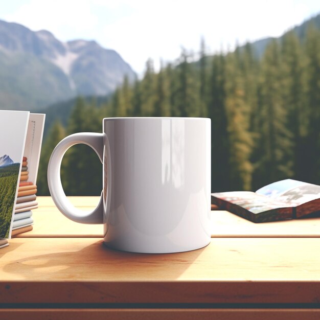 instantané d'une tasse de café