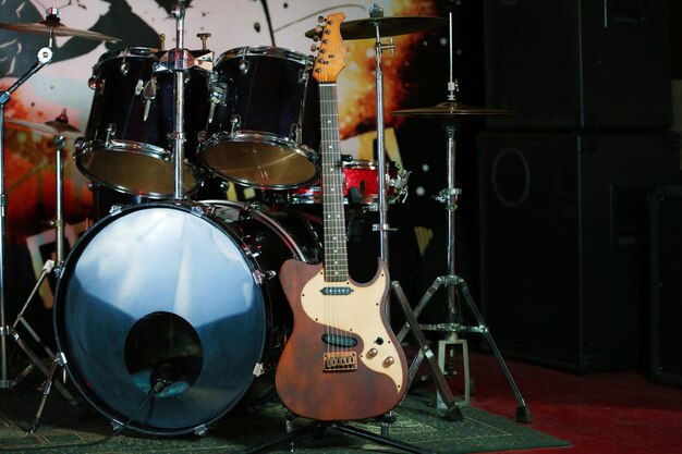 Instruments de groupe de rock