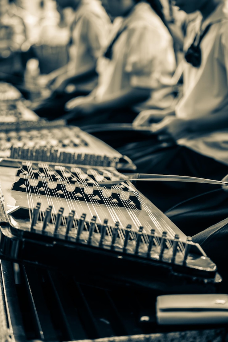 Photo les instruments de musique thaïlandais sont un symbole de la tradition et de la culture thaïlandaises.