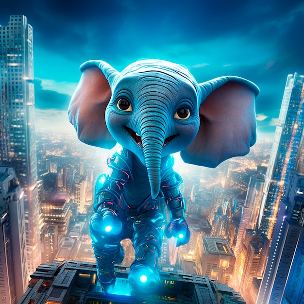 L'intelligence artificielle des éléphants est futuriste