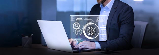 L'intelligence artificielle (IA) est un circuit cérébral, le service à la clientèle, l'ingénierie des données et l'intelligence artificial (AI), la technologie d'affectation rapide, le chatbot AI et l'Intelligence d'affaires.