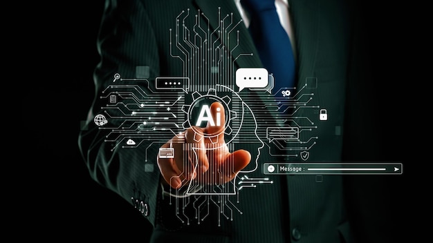 L'interaction humaine avec l'intelligence artificielle Le processus cérébral génératif de l'IA UUID