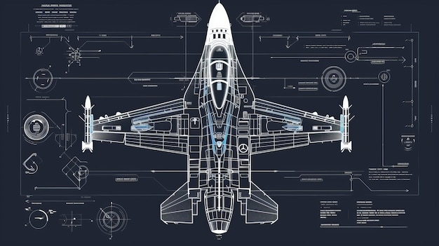 Interface d'un lance-missiles sur un avion de chasse