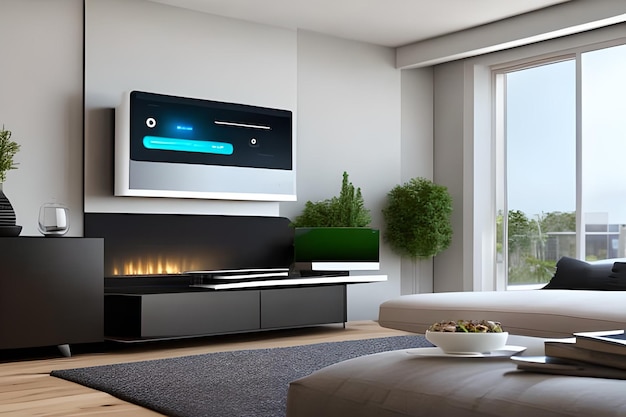 Interface Smart Home avec dispositif de contrôle