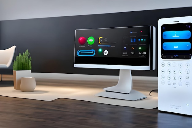Interface Smart Home avec dispositif de contrôle