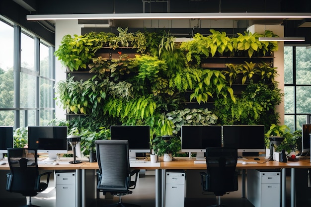 intérieur de bureau moderne