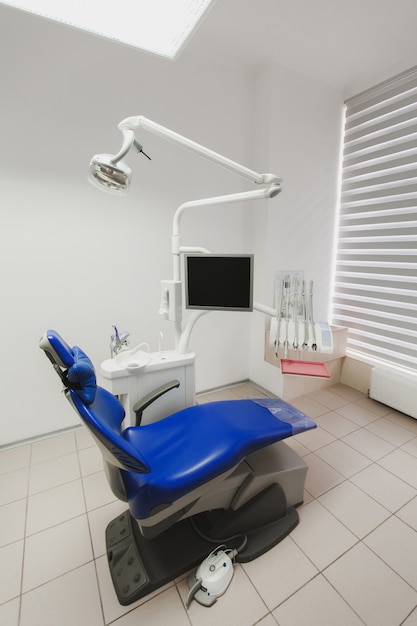 L'intérieur d'un cabinet de dentiste et d'équipements spéciaux