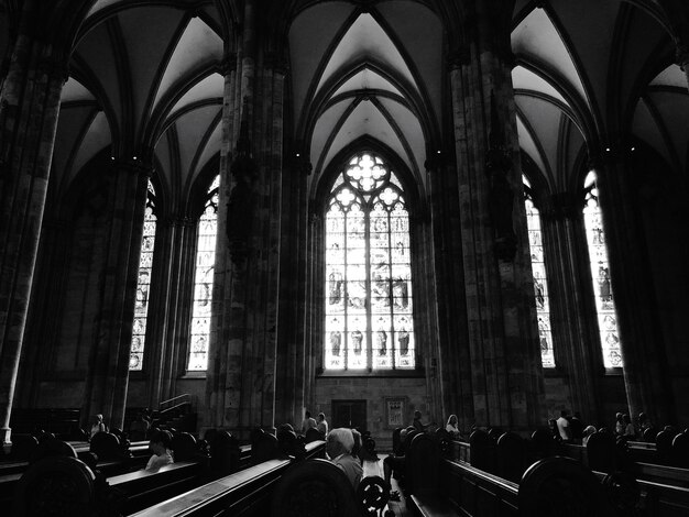 L'intérieur de la cathédrale de Cologne