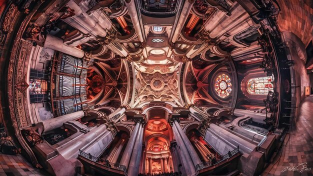 L'intérieur de la cathédrale Saint-Étienne à Vienne