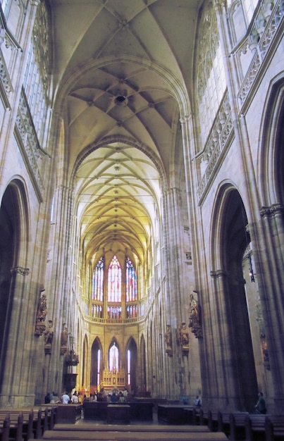 Photo l'intérieur de la cathédrale