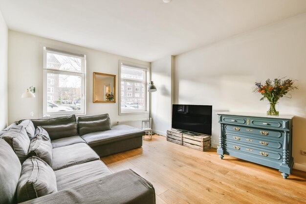 L'intérieur de la chambre à coucher