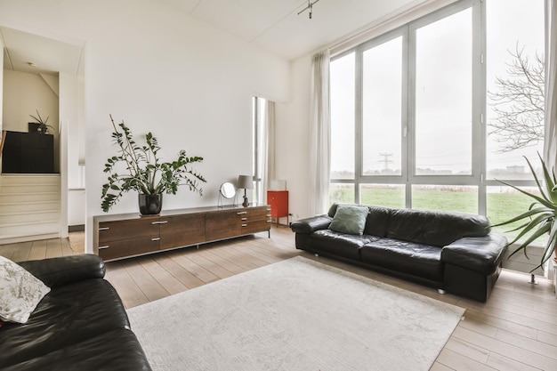 L'intérieur de la chambre à coucher