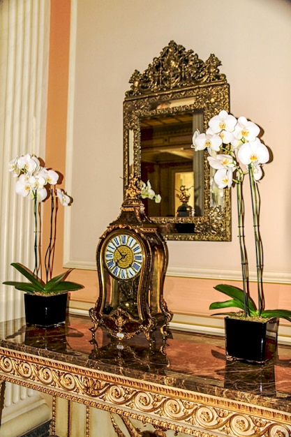 Intérieur de la chambre d'hôtel