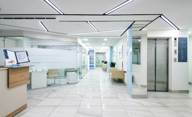 Un intérieur de clinique moderne