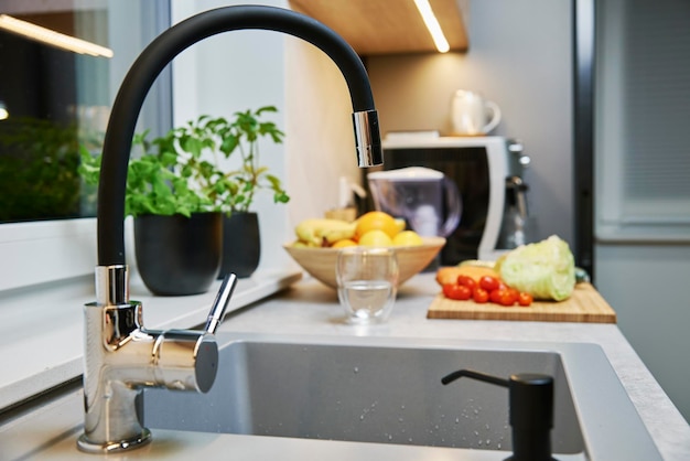 Intérieur De Cuisine Moderne