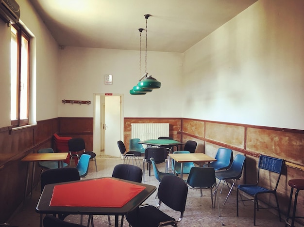 Intérieur du bar
