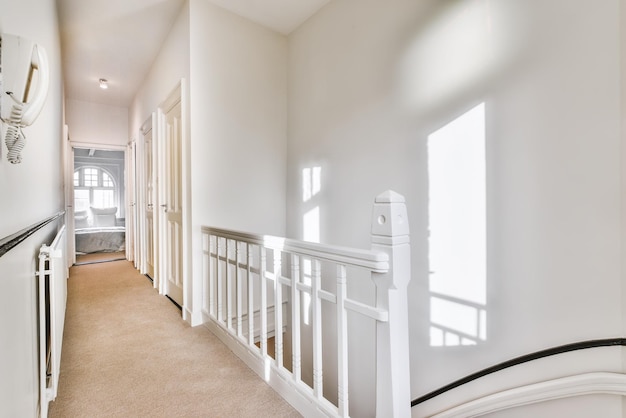 L'intérieur du bâtiment