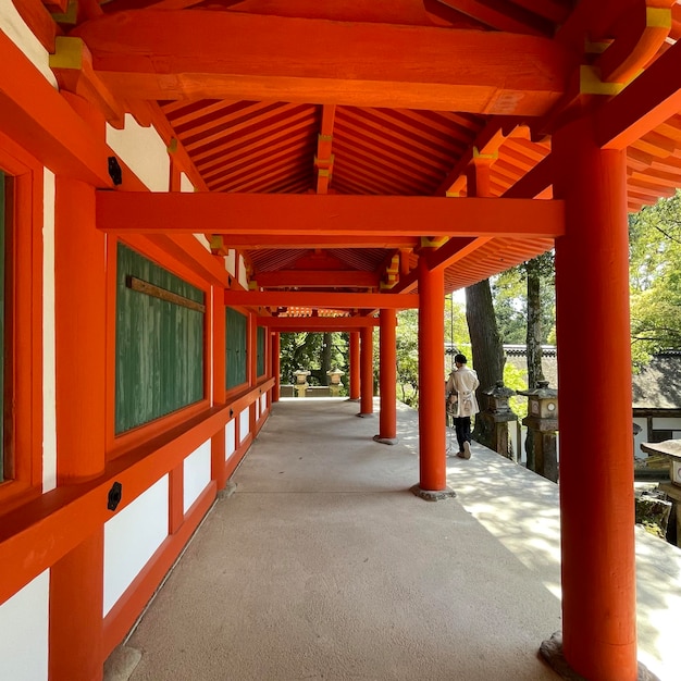 L'intérieur du bâtiment