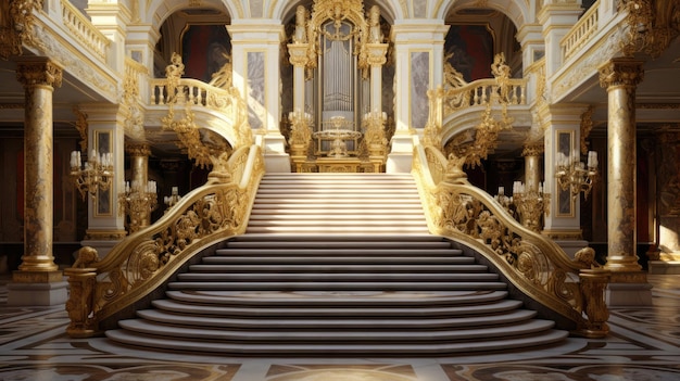 Intérieur du château de Versailles