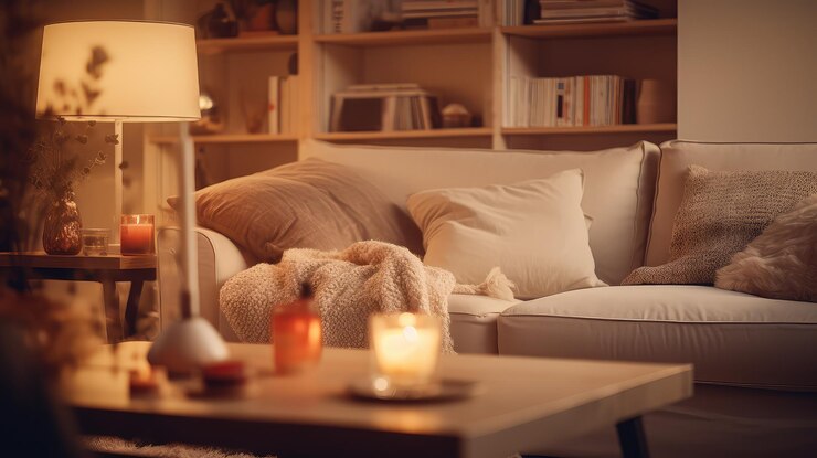 Photo l'intérieur est doux et flou.