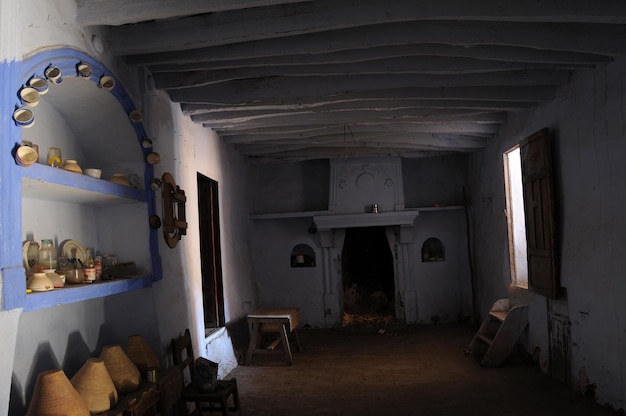 Intérieur d'une maison rurale à la campagne