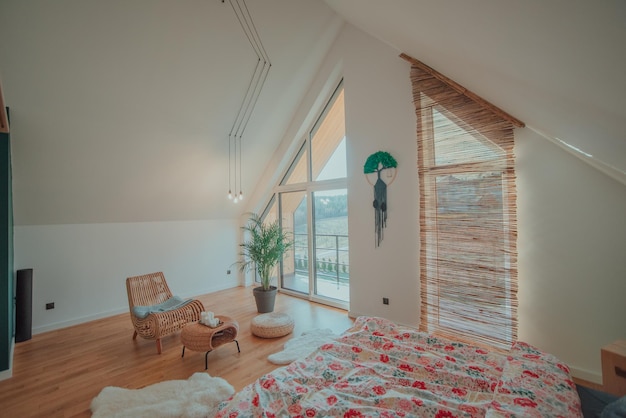 L'intérieur de la maison