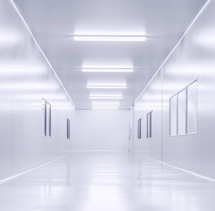 Intérieur moderne du laboratoire scientifique