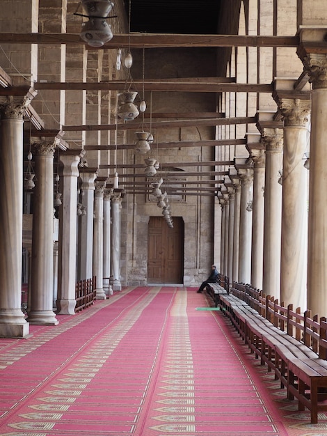 Photo À l'intérieur de la mosquée al-azhar