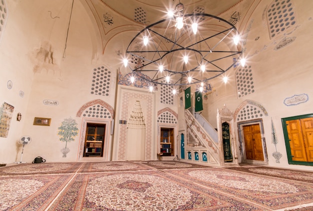 Intérieur de la mosquée