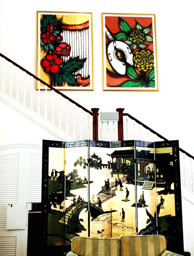 Photo intérieur traditionnel de style coréen