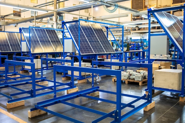Intérieur d'une usine de fabrication et d'usinage
