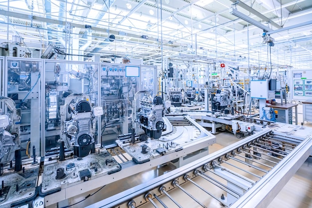 Intérieur de l'usine