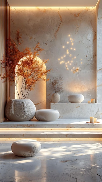 Des intérieurs modernes et des décorations minimalistes captivantes