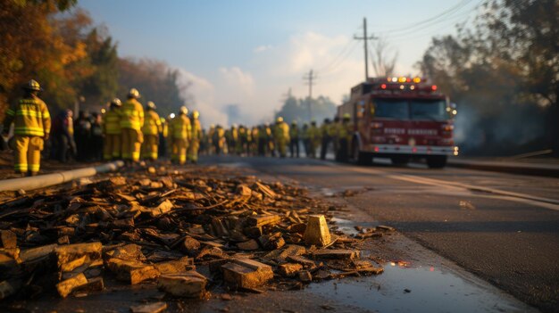 intervention d'urgence en cas de catastrophe naturelle