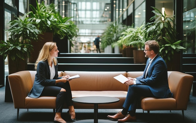 Interviewer un candidat masculin