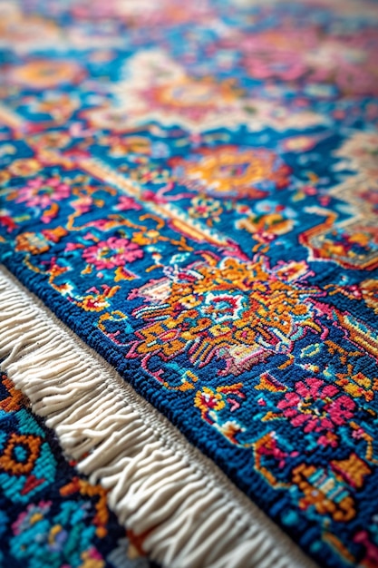 Photo une invitation 3d présentant un design subtil de tapis persan
