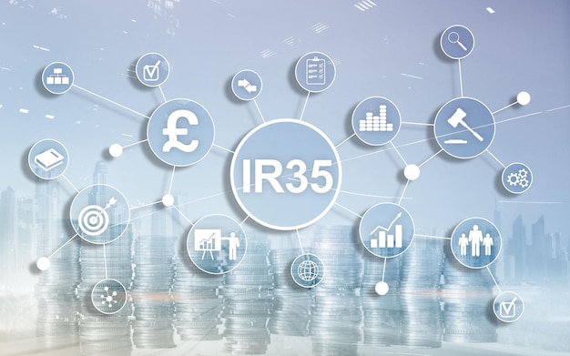 IR35 finance concept Royaume-Uni droit fiscal évasion fiscale