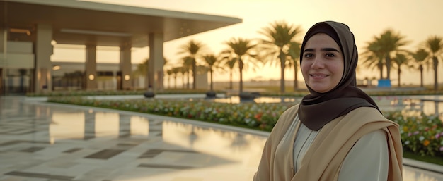 Islamophobie arabe islamique avec capuche papier peint HD 8K Image photographique en stock