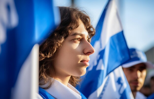 Des Israéliens défilent dans la rue pour demander la paix Des Juifs contre la guerre et à la recherche d'un foyer pacifique