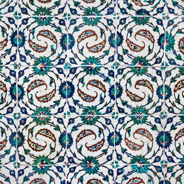 ISTANBUL, TURQUIE - 6 SEPTEMBRE 2014 : Belle décoration à l'intérieur du palais de Topkapi le 6 septembre 2014 à Istanbul, Turquie.