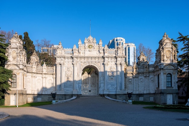 Istanbul turquie janvier porte du sultan