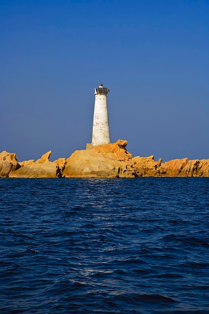 Italie Sardaigne Phare de l'archipel de la Maddalena